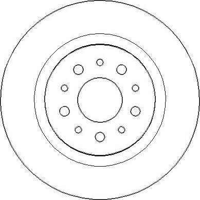 National NBD2083 - Brake Disc autospares.lv