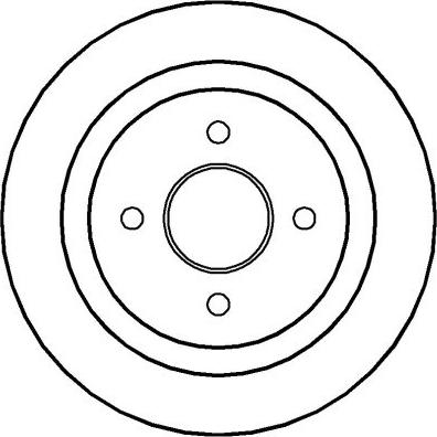 Unipart GBD959 - Brake Disc autospares.lv