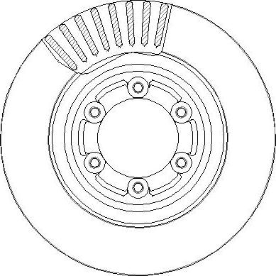 National NBD2023 - Brake Disc autospares.lv