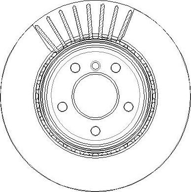 NATIONAL NBD2071 - Brake Disc autospares.lv