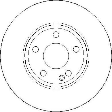 National NBD2073 - Brake Disc autospares.lv