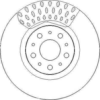 National NBD2077 - Brake Disc autospares.lv