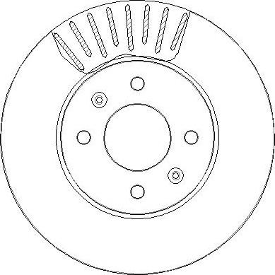 National NBD2153 - Brake Disc autospares.lv