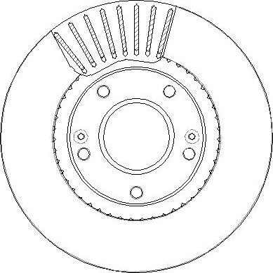 National NBD2165 - Brake Disc autospares.lv