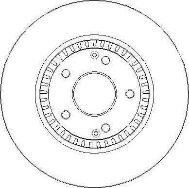 National NBD2109 - Brake Disc autospares.lv