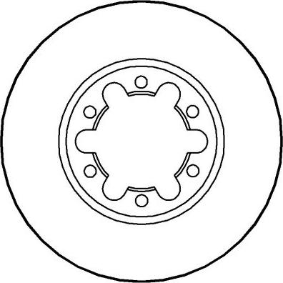 NATIONAL NBD231 - Brake Disc autospares.lv