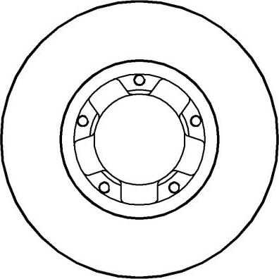 National NBD276 - Brake Disc autospares.lv