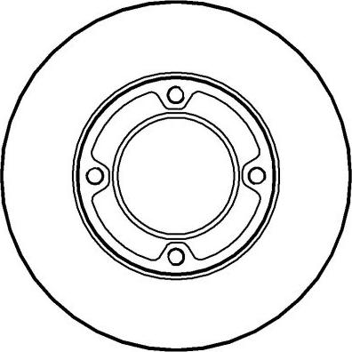 National NBD795 - Brake Disc autospares.lv