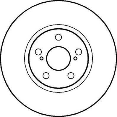 National NBD749 - Brake Disc autospares.lv