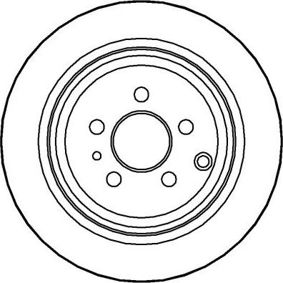 Triscan S874 - Brake Disc autospares.lv