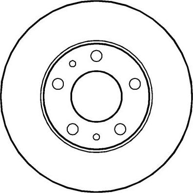 NATIONAL NBD746 - Brake Disc autospares.lv