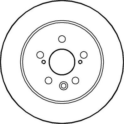 National NBD750 - Brake Disc autospares.lv