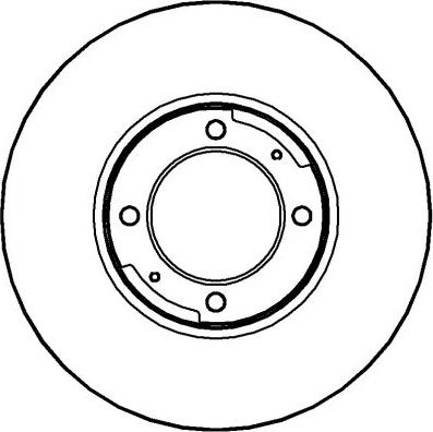 National NBD751 - Brake Disc autospares.lv