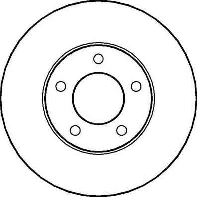 NATIONAL NBD757 - Brake Disc autospares.lv