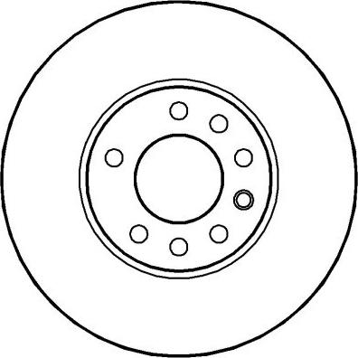 National NBD769 - Brake Disc autospares.lv