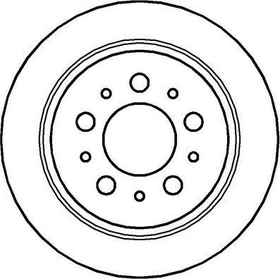 National NBD767 - Brake Disc autospares.lv