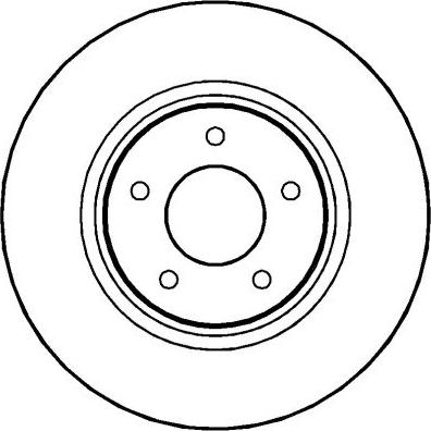 National NBD771 - Brake Disc autospares.lv