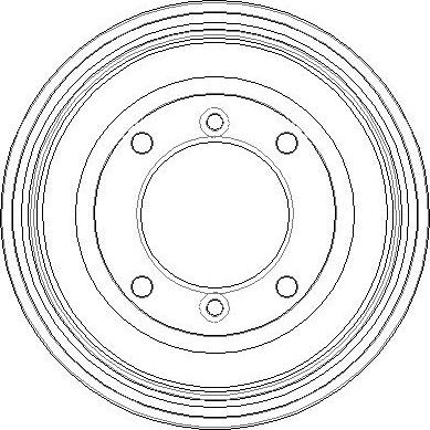 National NDR050 - Brake Drum autospares.lv