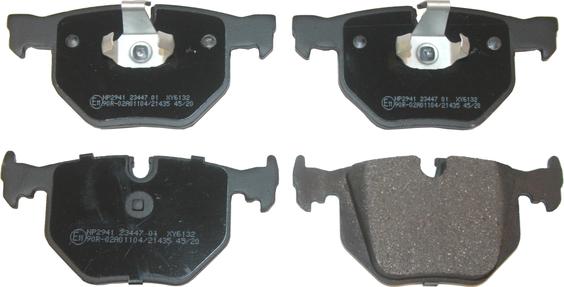 National NP2941 - Brake Pad Set, disc brake autospares.lv