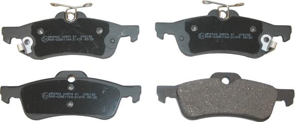 NATIONAL NP2943 - Brake Pad Set, disc brake autospares.lv