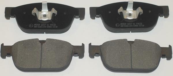 NATIONAL NP2929 - Brake Pad Set, disc brake autospares.lv