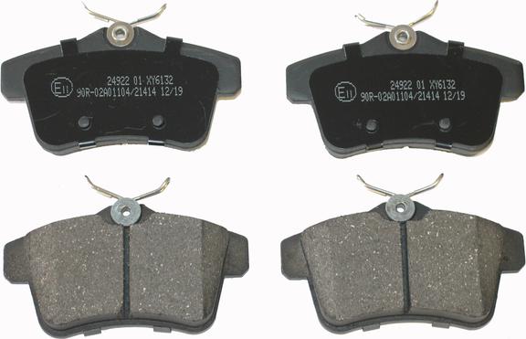 NATIONAL NP2546 - Brake Pad Set, disc brake autospares.lv