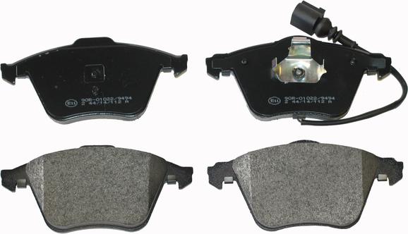 National NP2559 - Brake Pad Set, disc brake autospares.lv