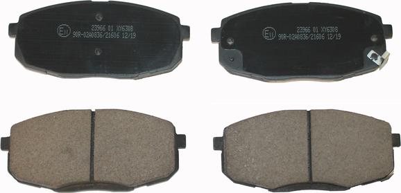 NATIONAL NP2505 - Brake Pad Set, disc brake autospares.lv