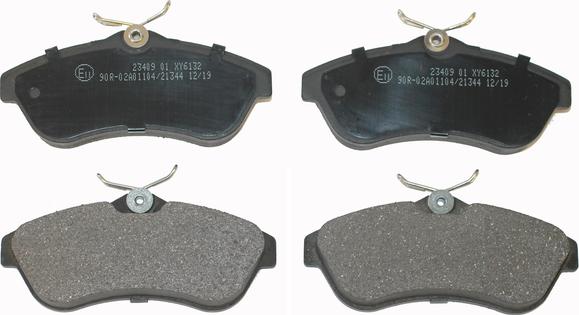 National NP2519 - Brake Pad Set, disc brake autospares.lv