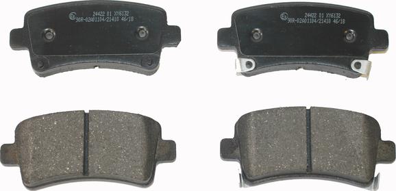 National NP2514 - Brake Pad Set, disc brake autospares.lv