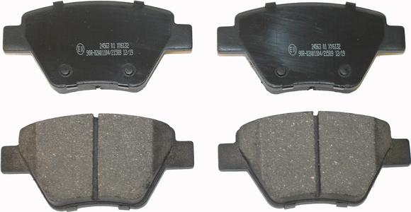 National NP2524 - Brake Pad Set, disc brake autospares.lv