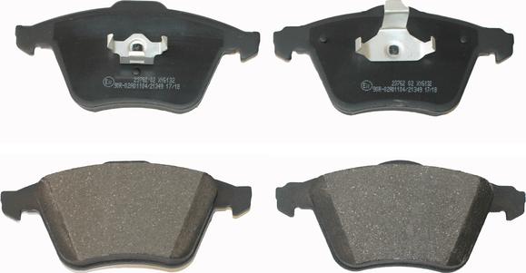 National NP2522 - Brake Pad Set, disc brake autospares.lv