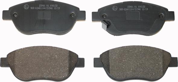 NATIONAL NP2527 - Brake Pad Set, disc brake autospares.lv