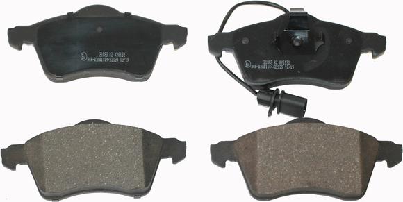 National NP2643 - Brake Pad Set, disc brake autospares.lv