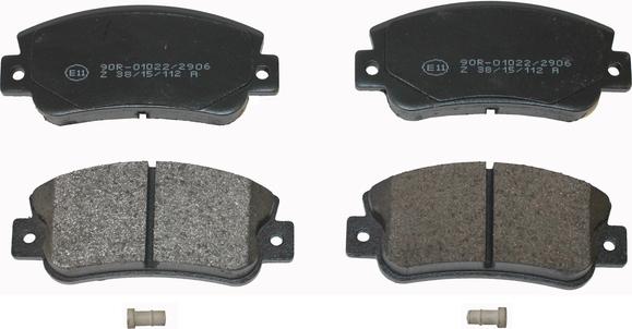 National NP2669 - Brake Pad Set, disc brake autospares.lv