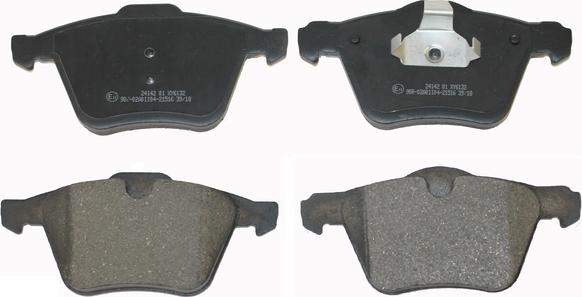 National NP2668 - Brake Pad Set, disc brake autospares.lv