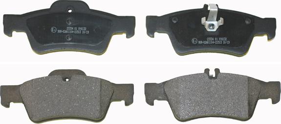 National NP2614 - Brake Pad Set, disc brake autospares.lv