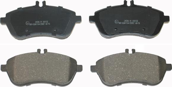 National NP2613 - Brake Pad Set, disc brake autospares.lv