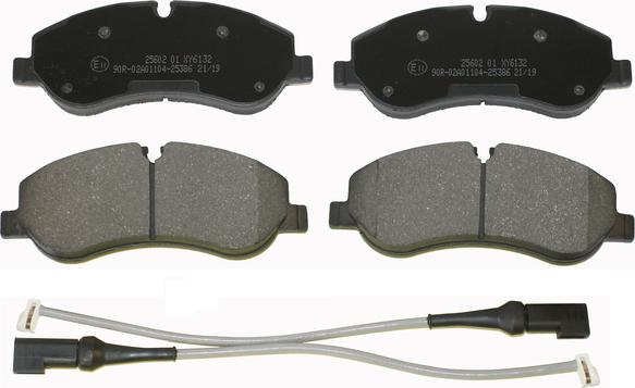 National NP2617 - Brake Pad Set, disc brake autospares.lv