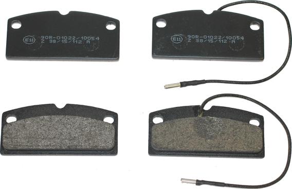 National NP2689 - Brake Pad Set, disc brake autospares.lv