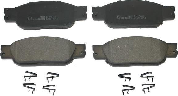 National NP2683 - Brake Pad Set, disc brake autospares.lv