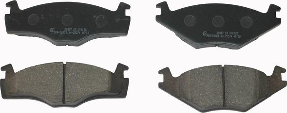 National NP2639 - Brake Pad Set, disc brake autospares.lv