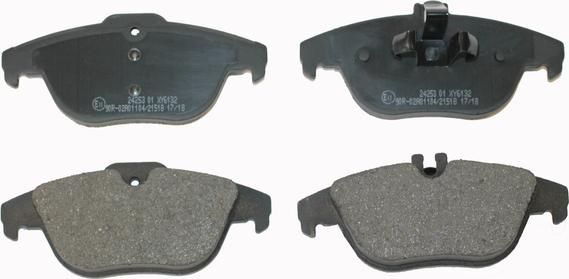 National NP2636 - Brake Pad Set, disc brake autospares.lv