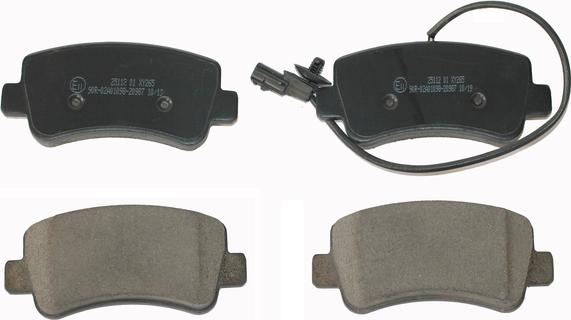 National NP2630 - Brake Pad Set, disc brake autospares.lv