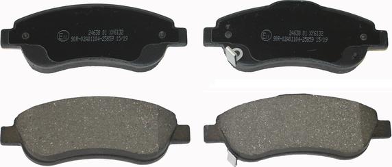 National NP2626 - Brake Pad Set, disc brake autospares.lv