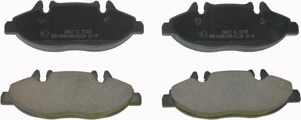 National NP2622 - Brake Pad Set, disc brake autospares.lv