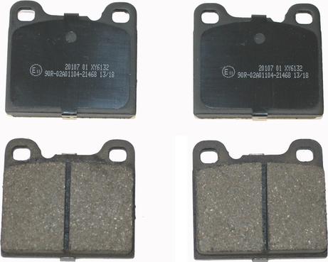 NATIONAL NP2627 - Brake Pad Set, disc brake autospares.lv