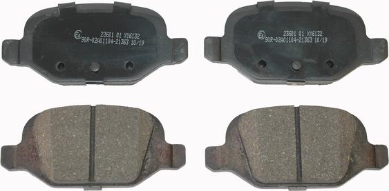 NATIONAL NP2676 - Brake Pad Set, disc brake autospares.lv