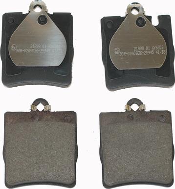 National NP2670 - Brake Pad Set, disc brake autospares.lv