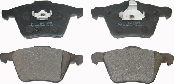 National NP2671 - Brake Pad Set, disc brake autospares.lv